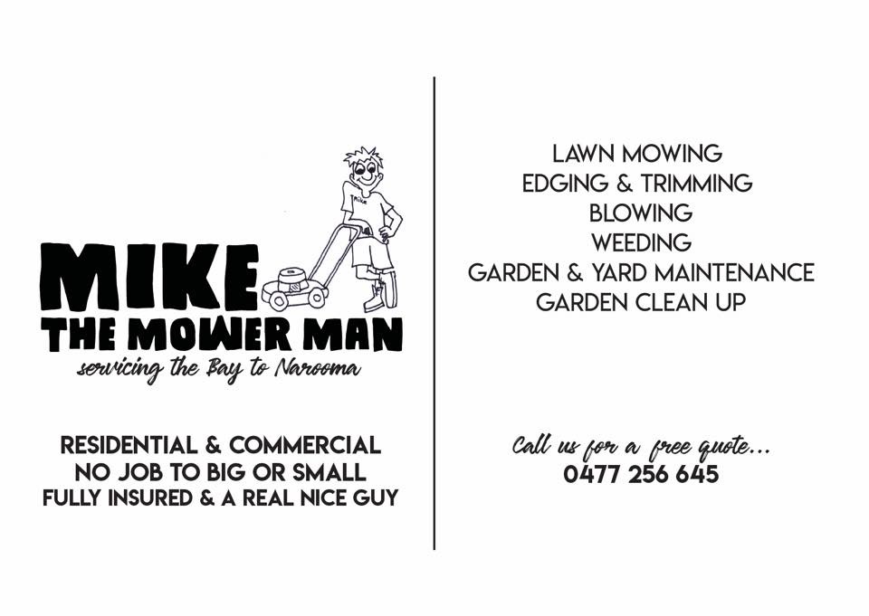 Mike the Mower Man | Coila NSW 2537, Australia | Phone: 0477 256 645