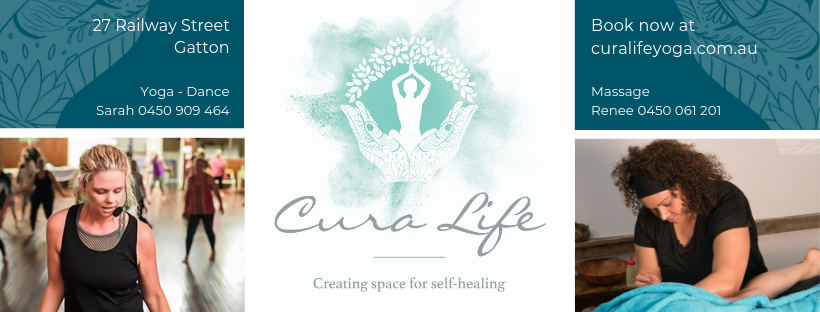 Cura Life Yoga & Infrared Sauna | health | Hunter Arcade, Shop 3/27 Railway St, Gatton QLD 4343, Australia | 0450909464 OR +61 450 909 464