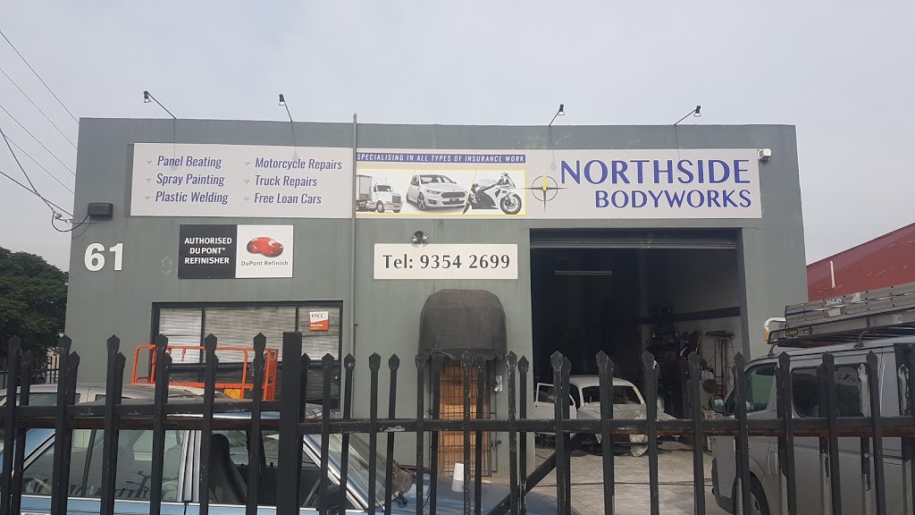 Northside Bodyworks | car repair | 61 Bakers Rd, Coburg North VIC 3058, Australia | 0393542699 OR +61 3 9354 2699