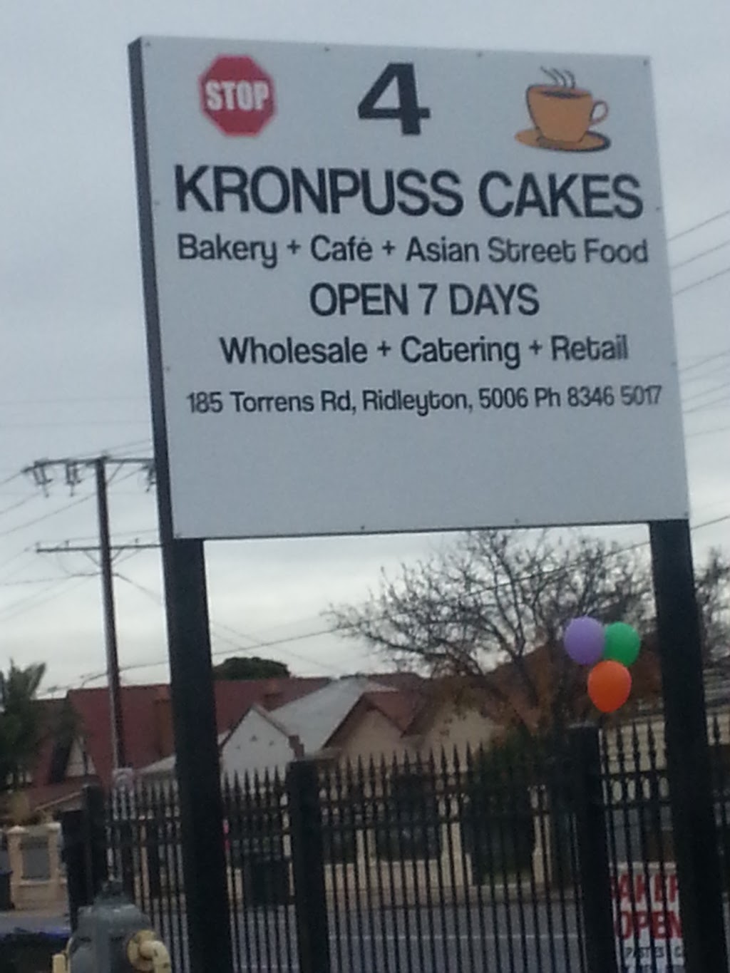 Kronpuss Cakes | bakery | 185 Torrens Rd, Ridleyton SA 5008, Australia | 0883462679 OR +61 8 8346 2679