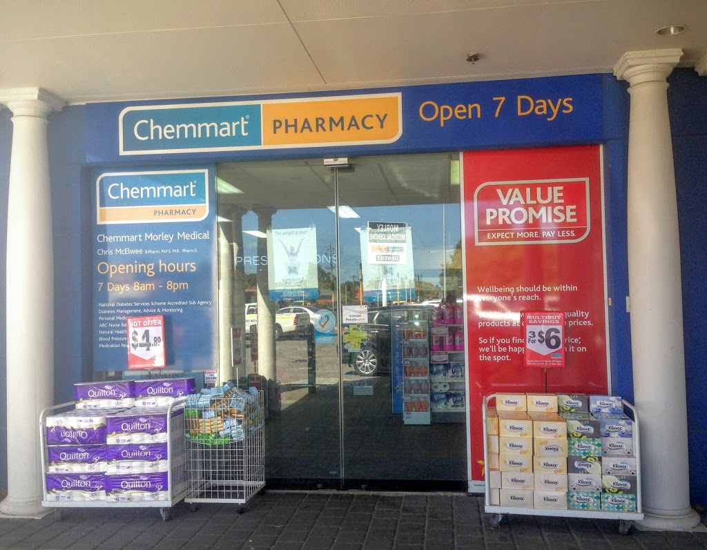 Chemmart Morley Medical | pharmacy | Cnr Walter & Collier Road, Morley WA 6062, Australia | 0892761036 OR +61 8 9276 1036