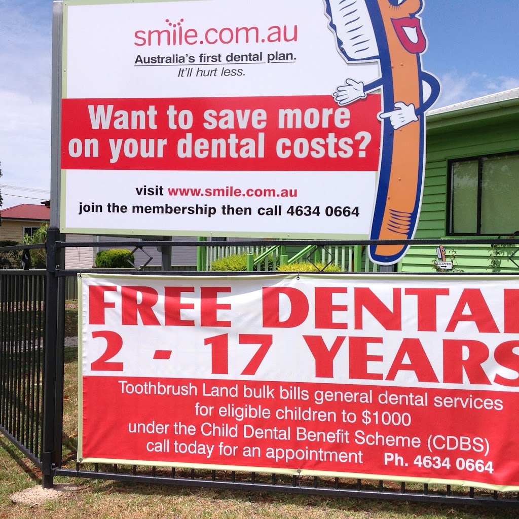 Toothbrush Land | dentist | 45 Holberton St, Rockville QLD 4350, Australia | 0746340664 OR +61 7 4634 0664