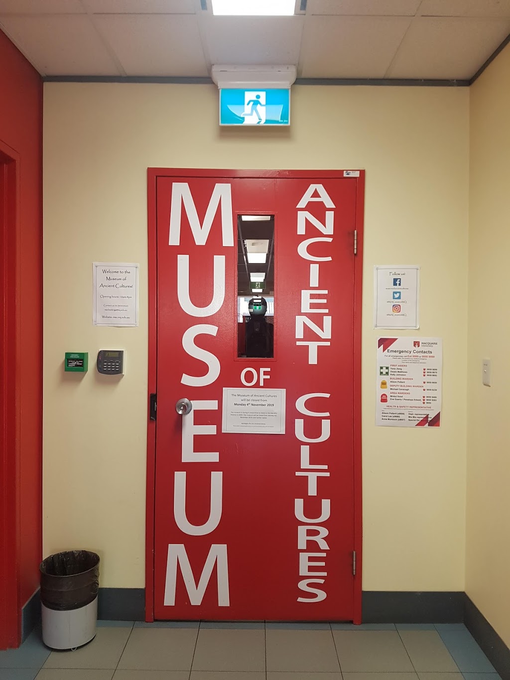 Museum of Ancient Cultures, Macquarie University | museum | Macquarie Park NSW 2109, Australia