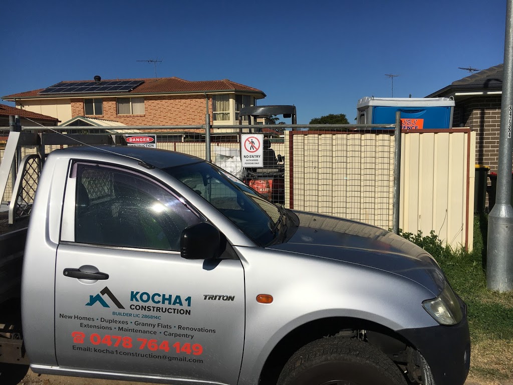 KOCHA1 construction PTY LTD | general contractor | 69 The Boulevarde, Fairfield West NSW 2165, Australia | 0478764149 OR +61 478 764 149