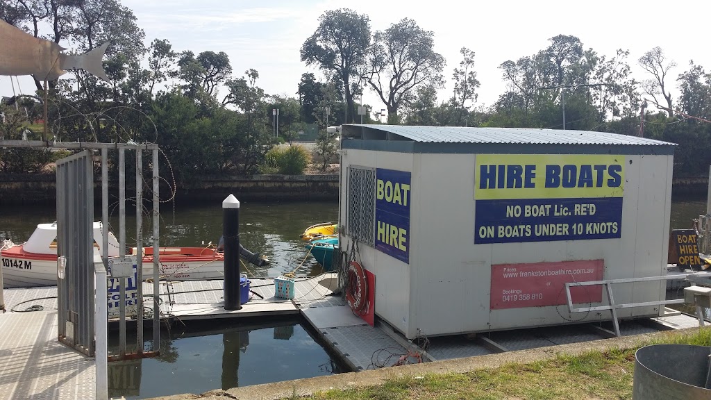 Frankston Boat Hire | Kananook Creek Blvd, Frankston VIC 3199, Australia | Phone: 0419 358 810