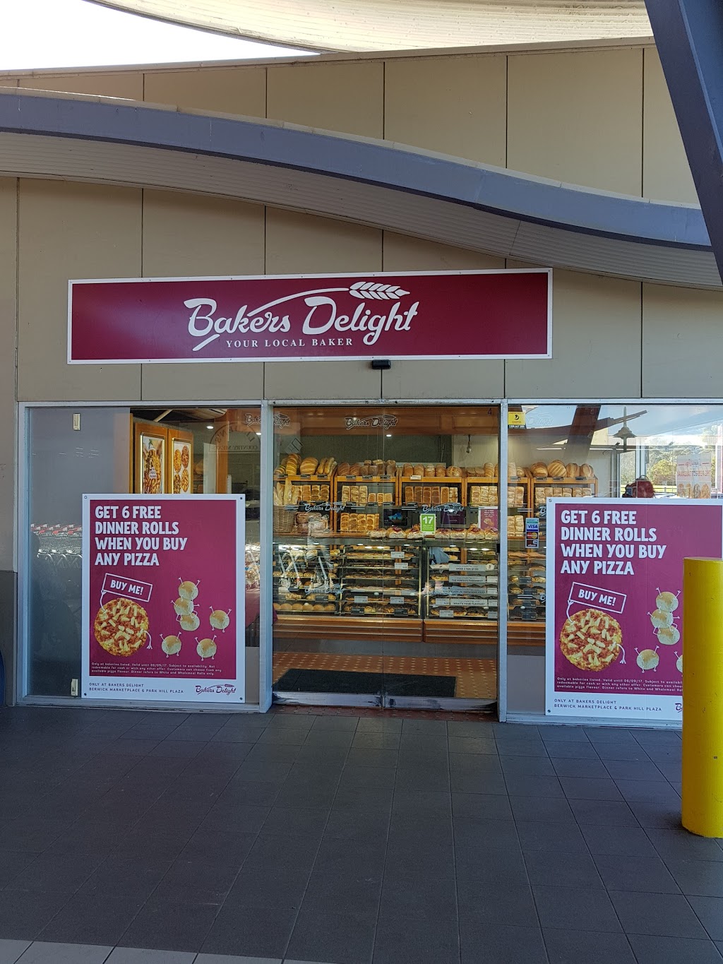 Bakers Delight Berwick | bakery | Parkhill Plaza Shopping Centre, 4 Parkhill Dr, Berwick VIC 3806, Australia | 0387901756 OR +61 3 8790 1756