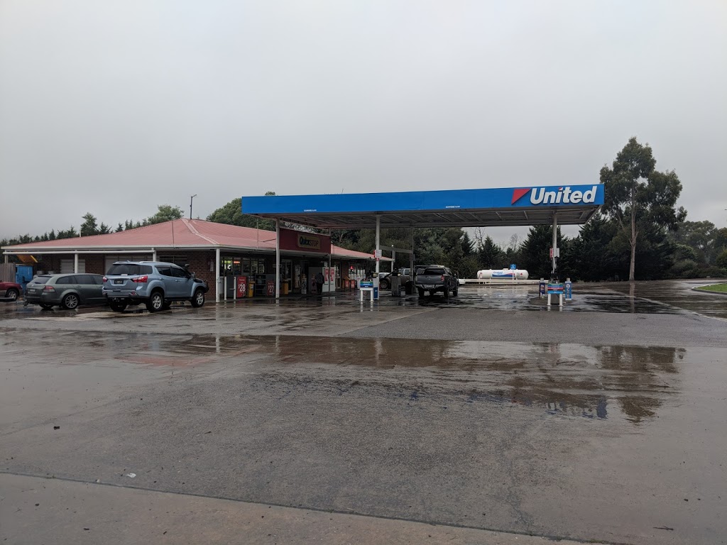 United Petroleum | gas station | 3883 Melba Hwy, Glenburn VIC 3717, Australia | 0357978312 OR +61 3 5797 8312