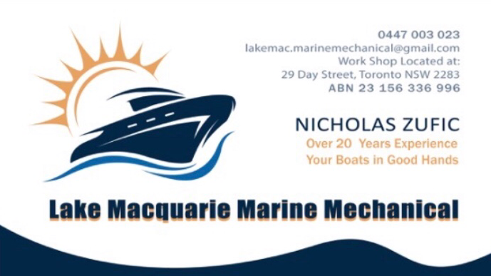 Lake Macquarie Marine Mechanical | car repair | 29 Day St, Toronto NSW 2283, Australia | 0447003023 OR +61 447 003 023