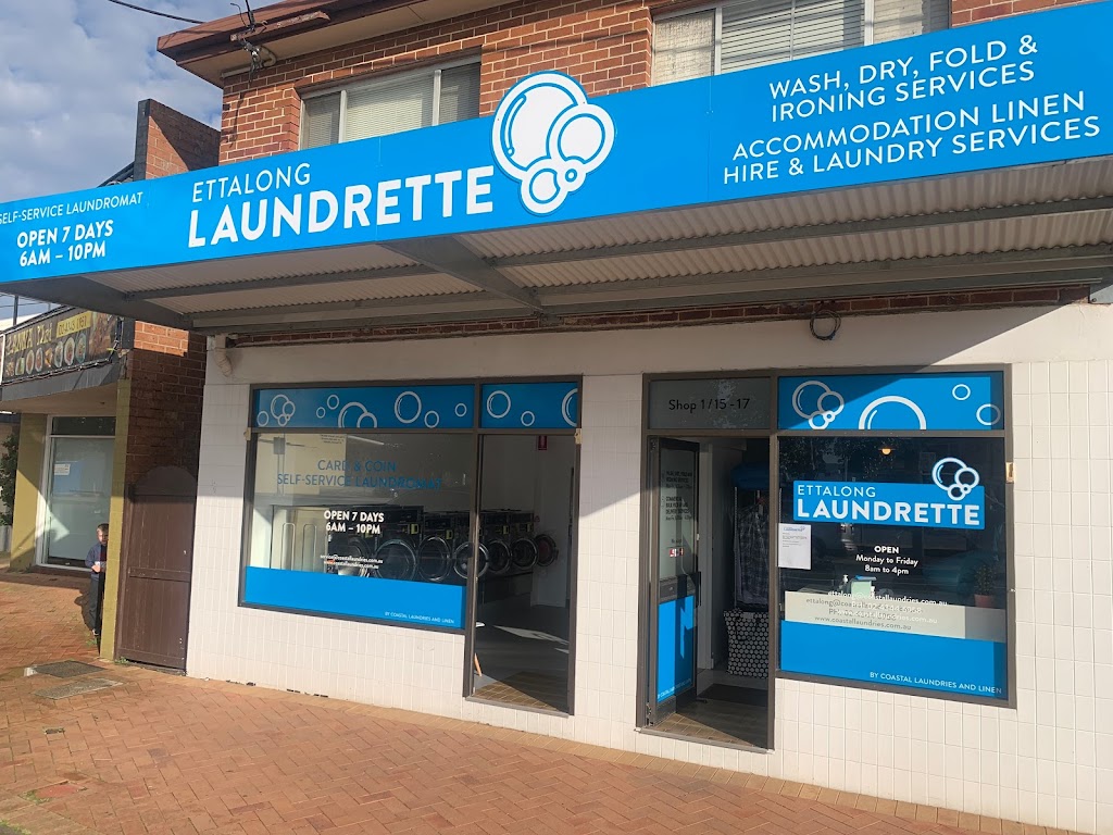Ettalong Laundrette | laundry | 15-17 Broken Bay Rd, Ettalong Beach NSW 2257, Australia | 0243446958 OR +61 2 4344 6958
