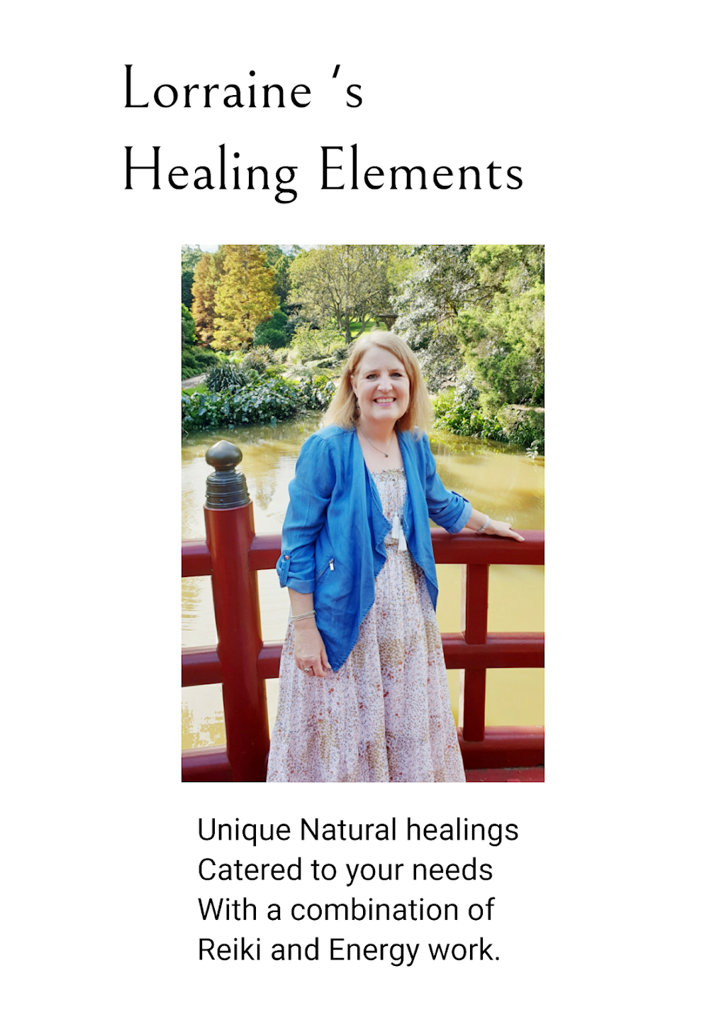 Lorraines Healing Elements | 4 Denbigh Pl, Menai NSW 2234, Australia | Phone: 0447 925 525