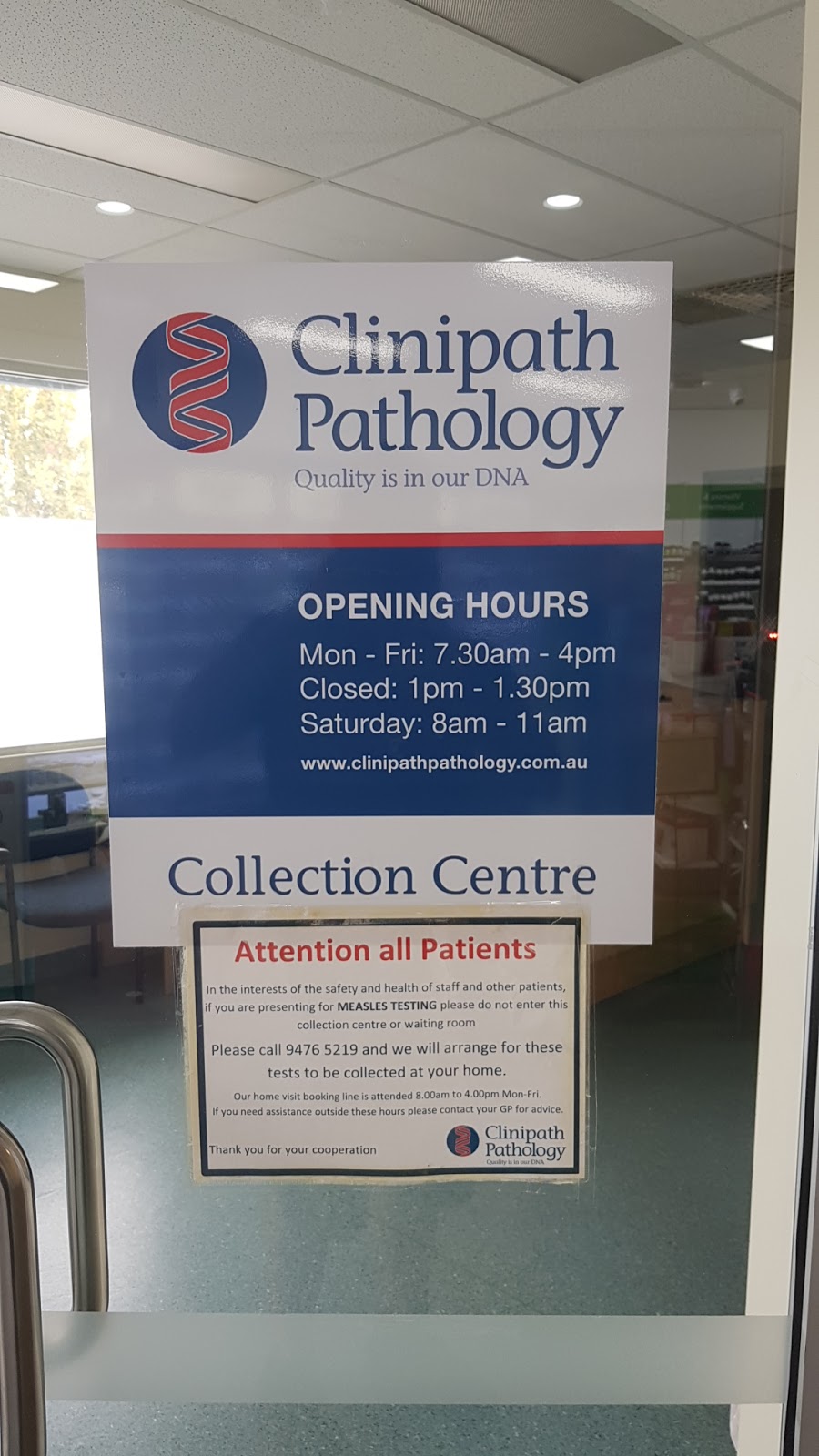 Clinipath Pathology | doctor | 1/46 Benara Rd, Noranda WA 6062, Australia | 0894425115 OR +61 8 9442 5115