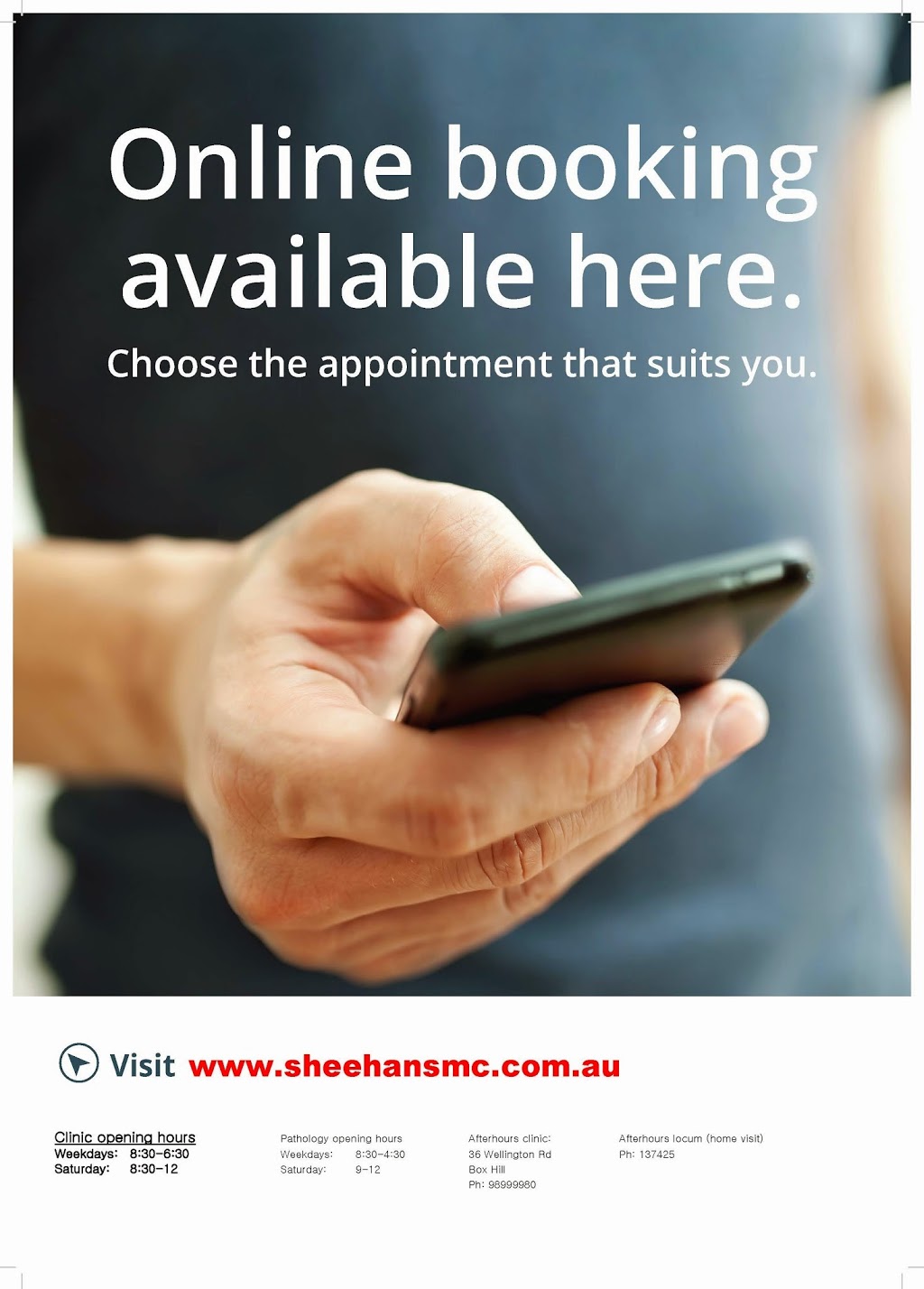 Sheehans Medical Centre | 81 Canterbury Rd, Blackburn South VIC 3130, Australia | Phone: (03) 9877 1200