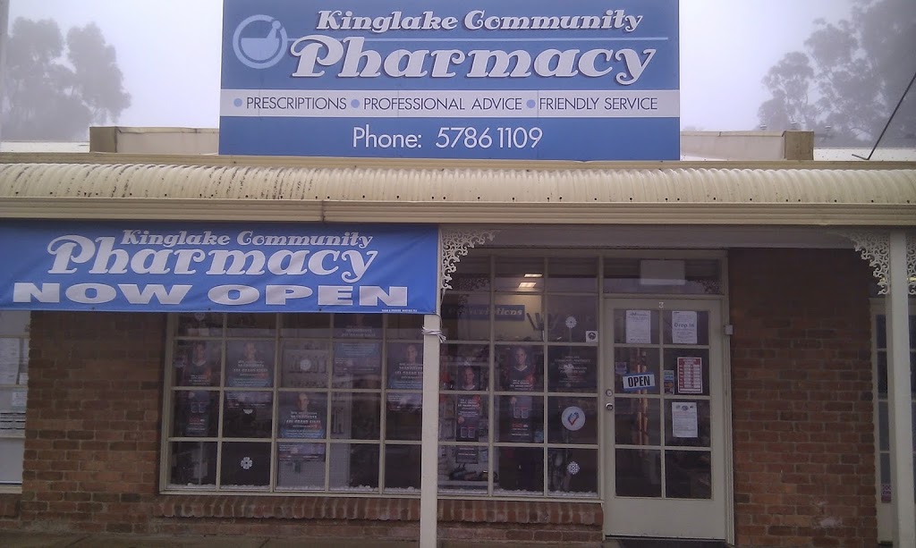 Kinglake Pharmacy | pharmacy | 3/1 Victoria Rd, Kinglake VIC 3763, Australia | 0357861109 OR +61 3 5786 1109