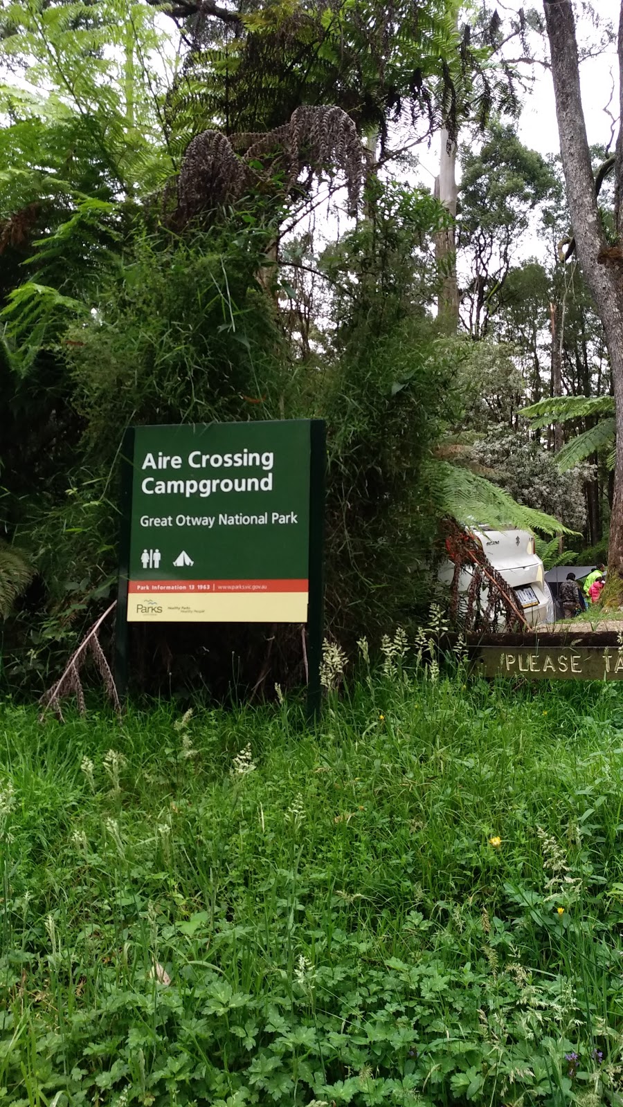 Aire Crossing campsite | campground | Air River Crossing Track Great Otway National Park, Johanna VIC 3238, Australia