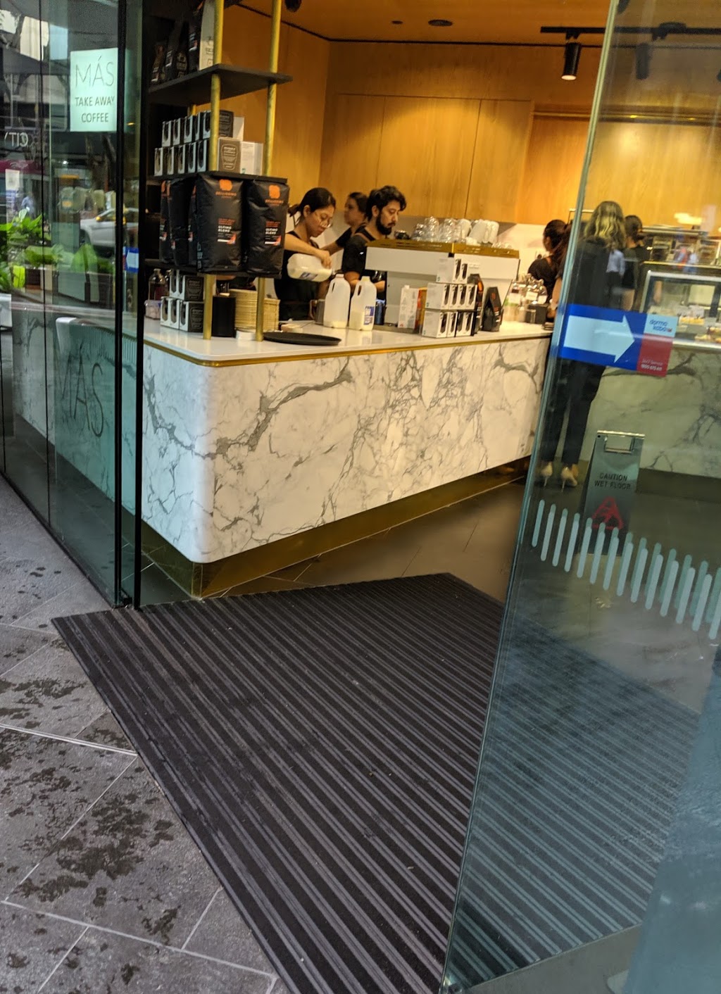 MÁS Espresso | cafe | 66 Eagle St, Brisbane City QLD 4000, Australia