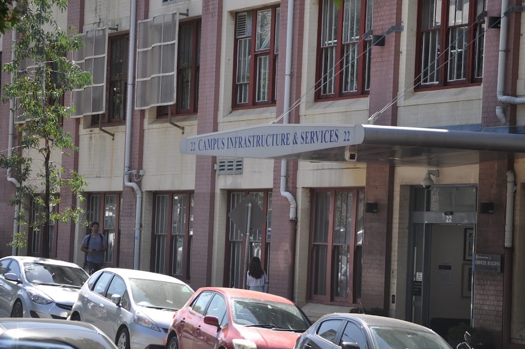 Services Building (G12) | 22 Codrington St, Darlington NSW 2008, Australia | Phone: (02) 9351 2000