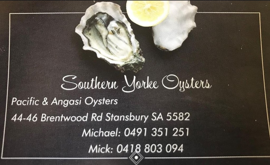 Southern Yorke Oysters |  | 44-46 Brentwood Rd, Stansbury SA 5582, Australia | 0491351251 OR +61 491 351 251