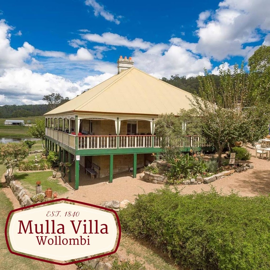 Guesthouse Mulla Villa | cafe | 3174 Great N Rd, Wollombi NSW 2325, Australia | 0249983338 OR +61 2 4998 3338