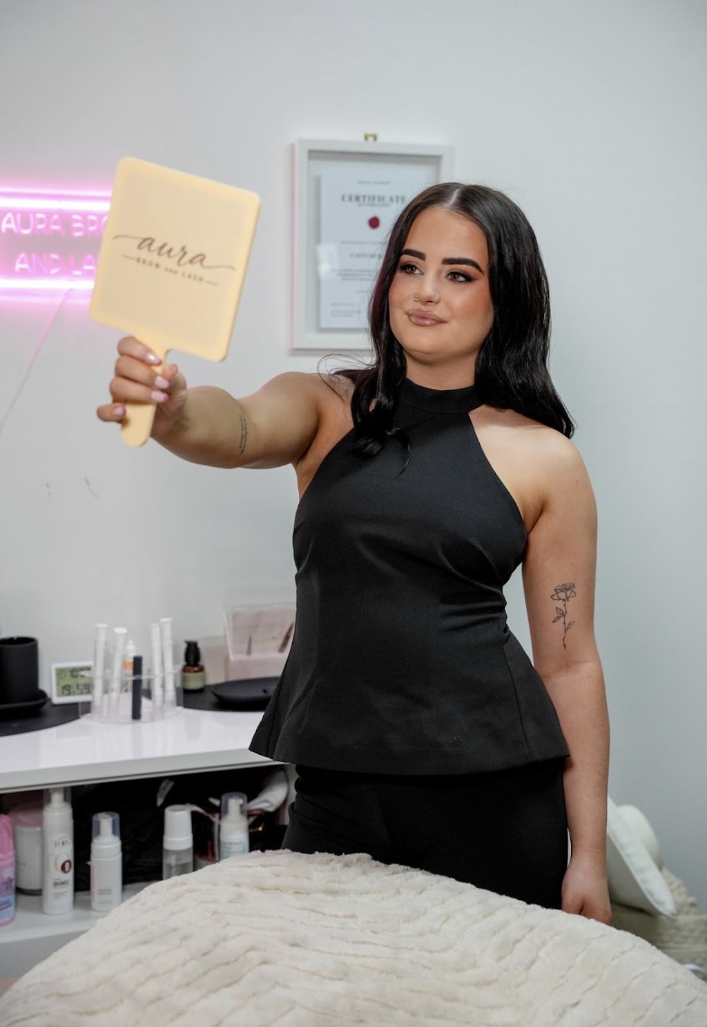 Aura Brow And Lash | 12 Wolfgang Rd, Albion Park NSW 2527, Australia | Phone: 0401 784 402