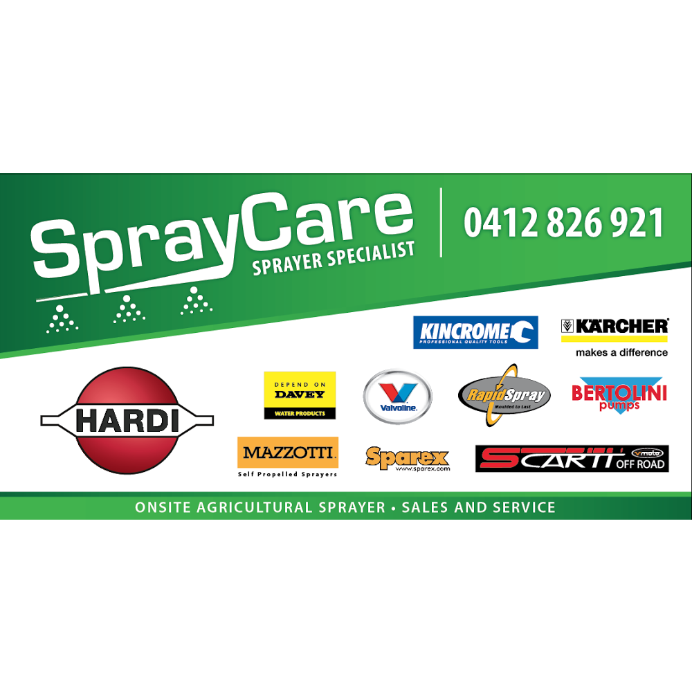 SprayCare | 1 Trade Pl, Werribee VIC 3030, Australia | Phone: 0412 826 921