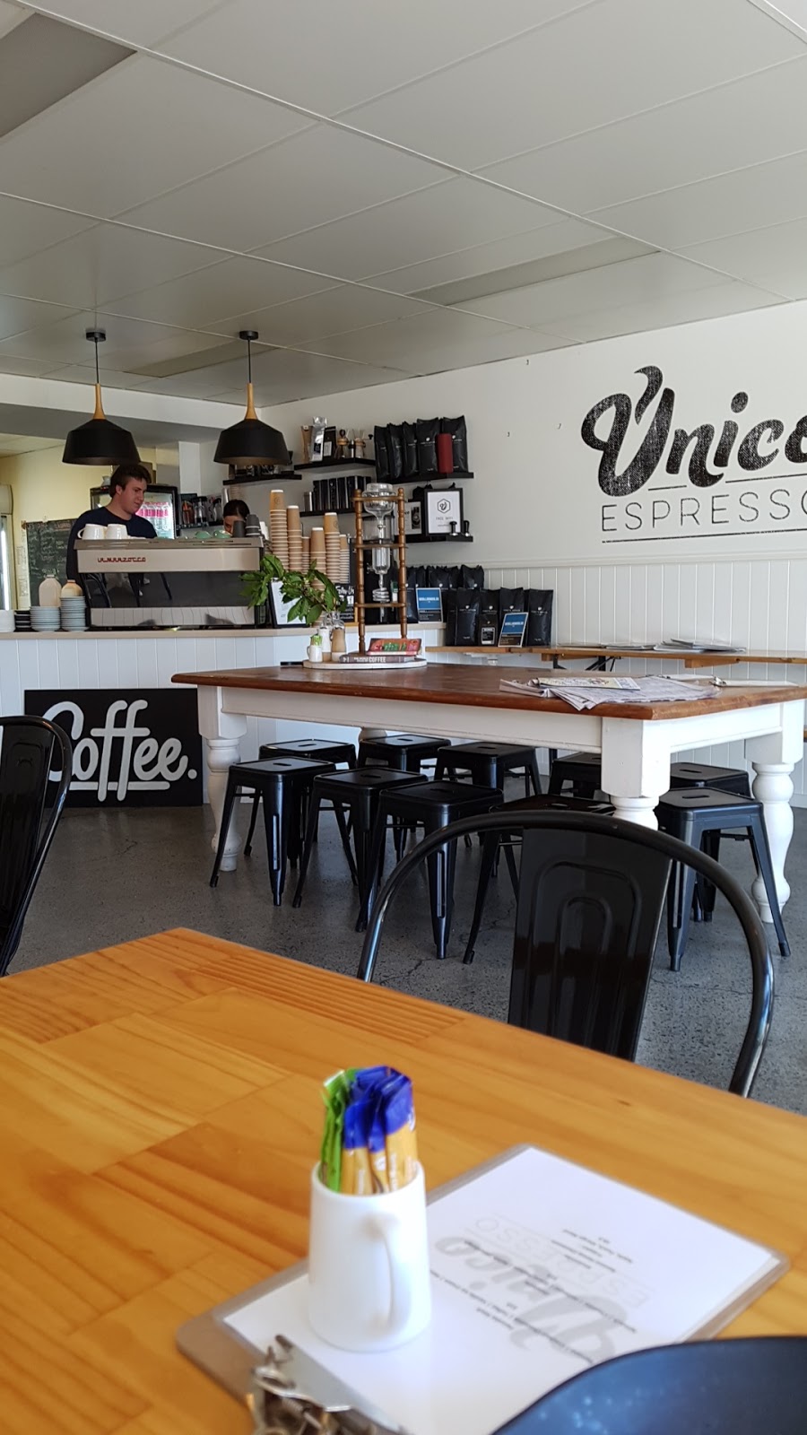 Unico Espresso | 2/100 Mooroondu Rd, Thorneside QLD 4158, Australia | Phone: (07) 3822 7361