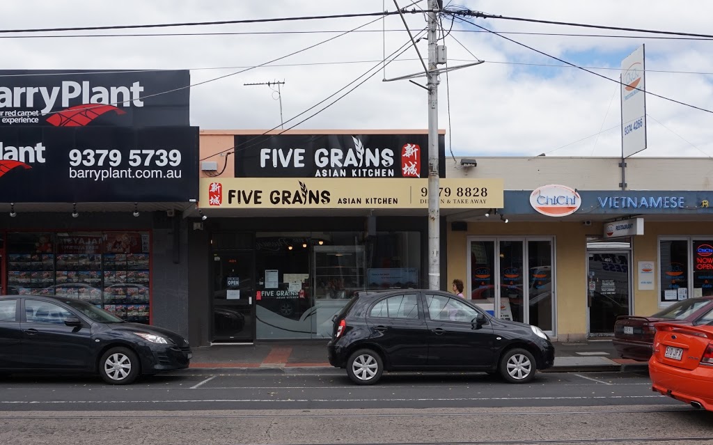Five Grains Asian Kitchen | restaurant | 401 Keilor Rd, Niddrie VIC 3042, Australia | 0393798828 OR +61 3 9379 8828