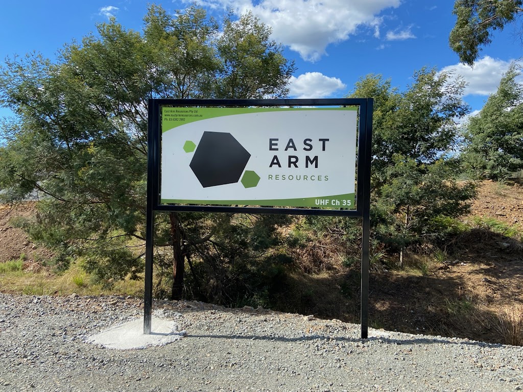 East Arm Resources | 1 E Arm Rd, Hillwood TAS 7252, Australia | Phone: (03) 6382 2991
