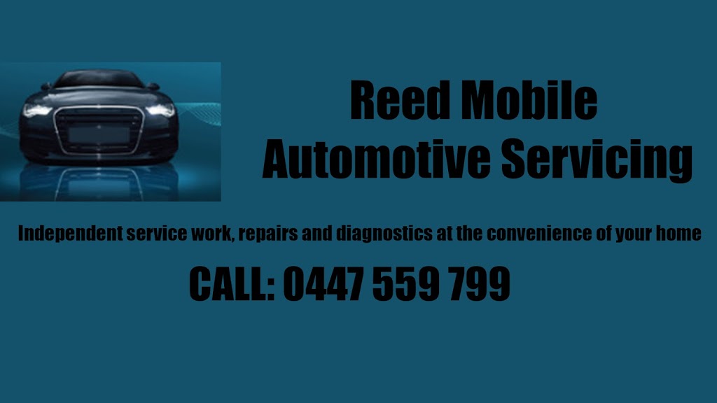 Reed Mobile Automotive Servicing | car repair | 174 Umfrevilles Rd, Kaoota TAS 7150, Australia | 0447559799 OR +61 447 559 799