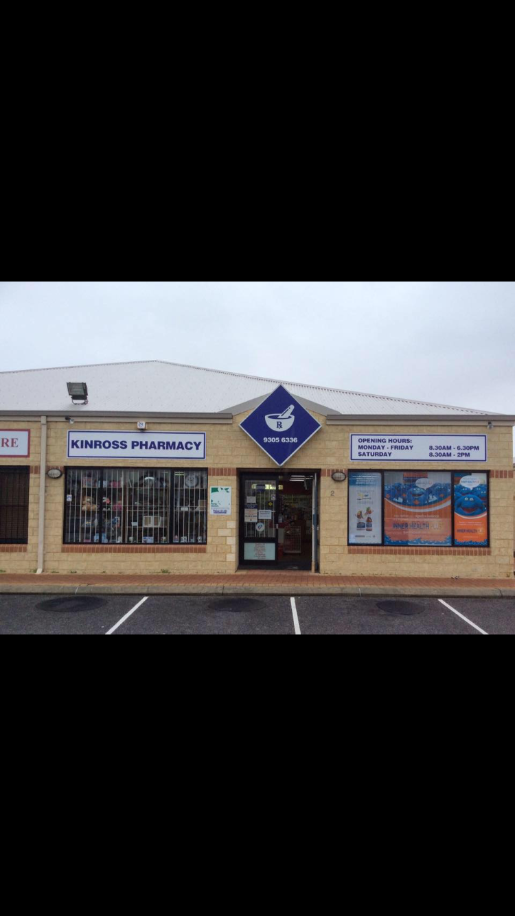 Kinross Pharmacy | pharmacy | 23 Edinburgh Ave, Kinross WA 6028, Australia | 0893056336 OR +61 8 9305 6336