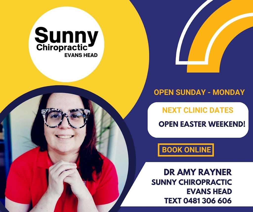 Sunny Chiropractic Evans Head | 3/2 Oak St, Evans Head NSW 2473, Australia | Phone: 0427 529 184