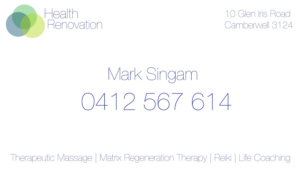 Health Renovation | health | 10 Glen Iris Rd, Camberwell VIC 3124, Australia | 0412567614 OR +61 412 567 614
