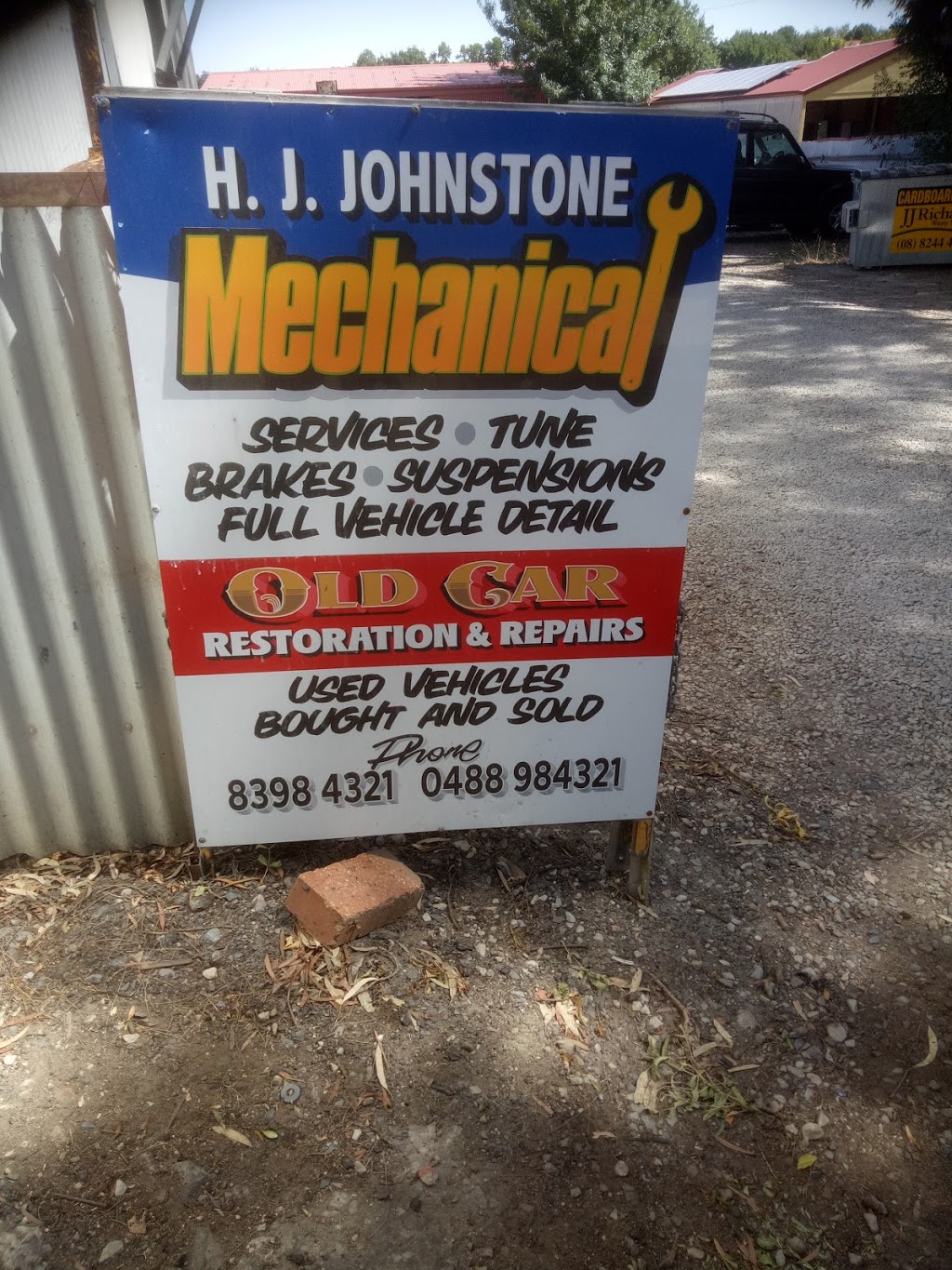 Hj Johnstone Mechanical | car repair | 91a Princes Hwy, Littlehampton SA 5250, Australia | 83984321 OR +61 83984321