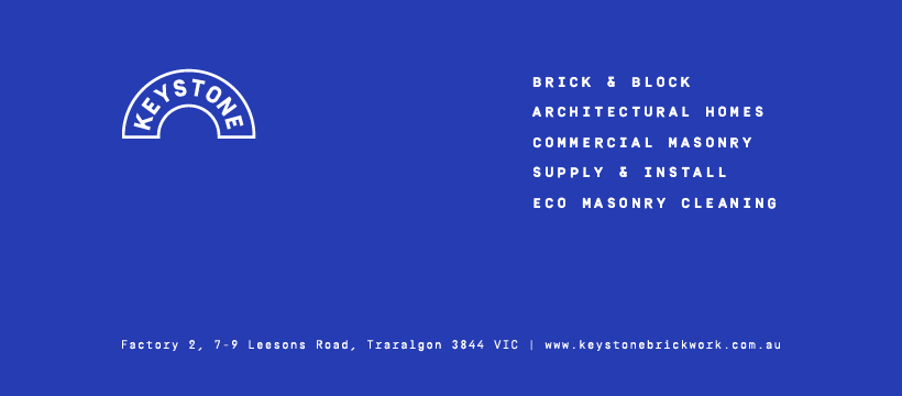 Keystone Brickwork | Factory 2/7/9 Leesons Rd, Traralgon VIC 3844, Australia | Phone: 0401 245 758