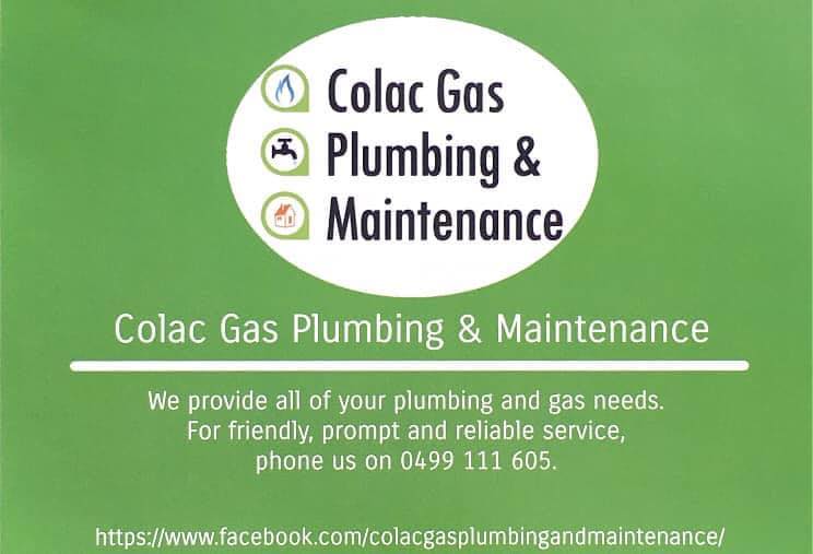 Colac Gas Plumbing & Maintenance | 192 Main St, Elliminyt VIC 3250, Australia | Phone: 0499 111 605