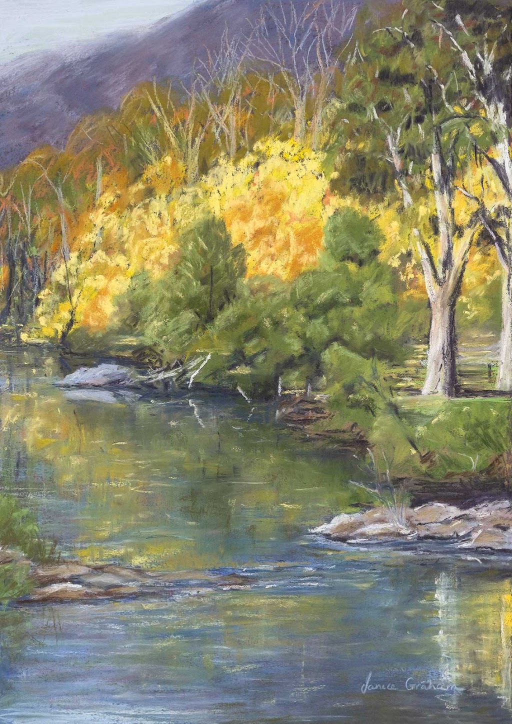 Whistlers Gallery, Janice Graham Visual Artist. | WHISTLER GALLERY, 222 Chiltern-Rutherglen Rd, Chiltern VIC 3683, Australia | Phone: 0429 028 562