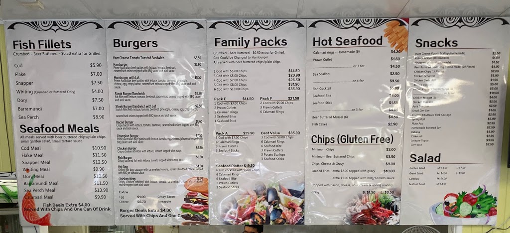 Parfrey Place Seafood | restaurant | 196 Parfrey Rd, Rochedale South QLD 4123, Australia | 0738410655 OR +61 7 3841 0655