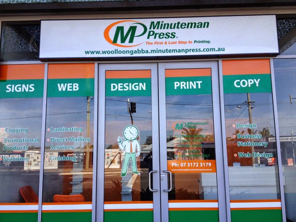 Minuteman Press Woolloongabba | 1/159 Logan Rd, Woolloongabba QLD 4102, Australia | Phone: (07) 3172 3179