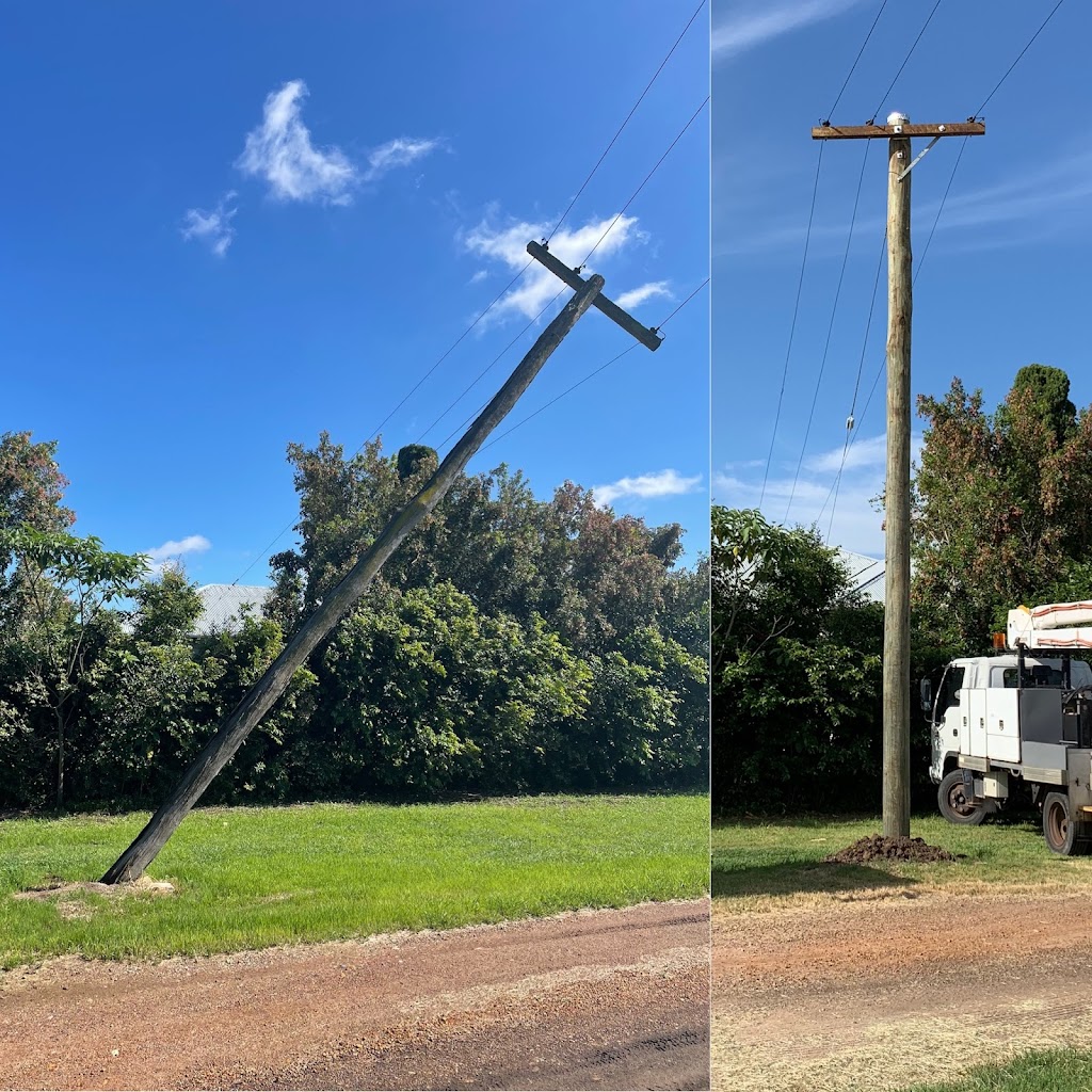 Lockyer Valley Power Poles | electrician | 1 Mountain View Dr, Plainland QLD 4341, Australia | 0413093491 OR +61 413 093 491