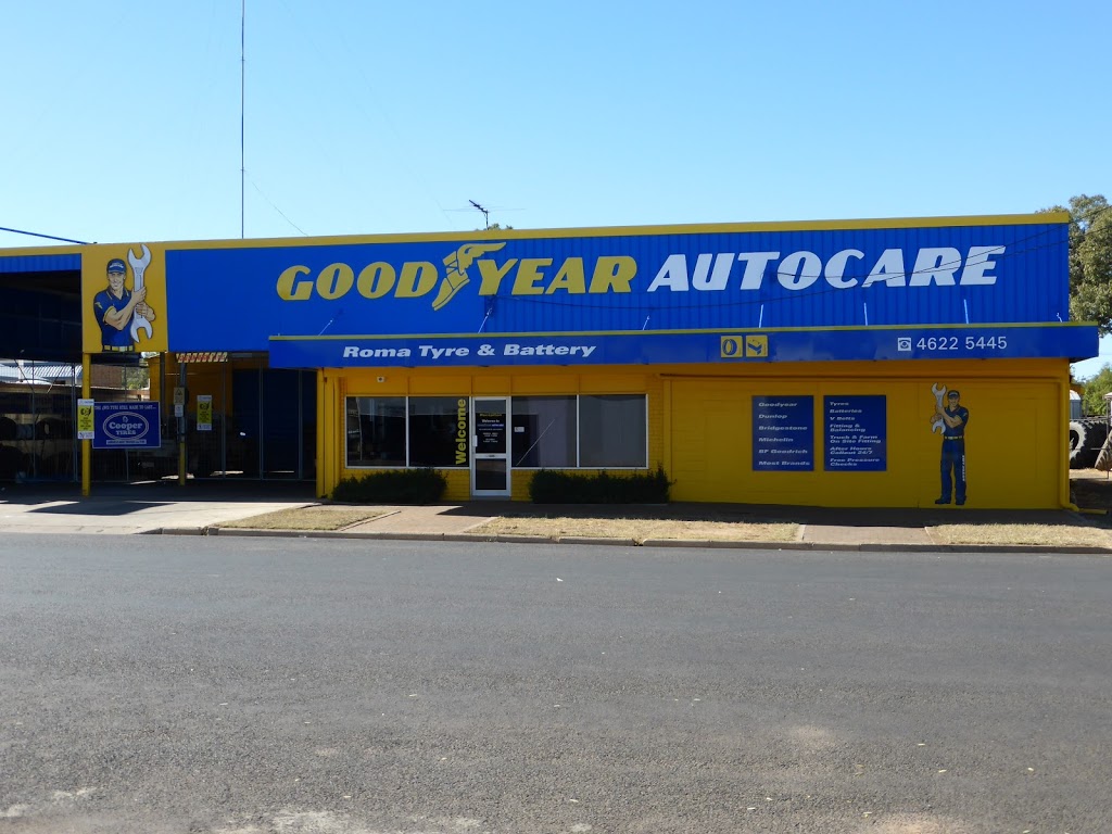 Goodyear Autocare Roma | car repair | 60 Duke St, Roma QLD 4455, Australia | 0746225445 OR +61 7 4622 5445