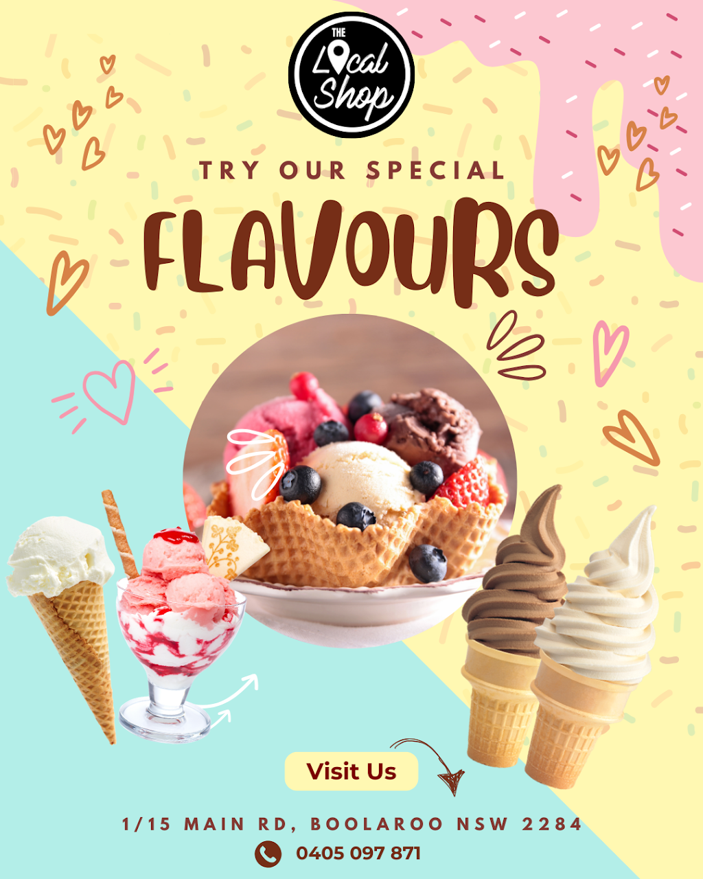 the local shop boolaroo | unit 1/15 Main Rd, Boolaroo NSW 2284, Australia | Phone: 0405 097 871