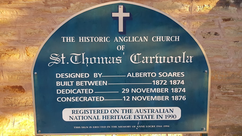 St Thomas Anglican Church | church | 1909 Captains Flat Rd, Primrose Valley NSW 2621, Australia