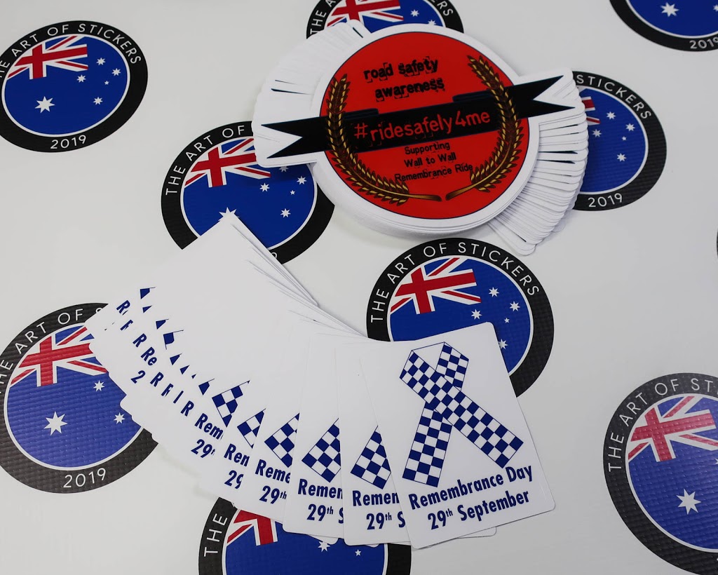 The Art of Stickers | 6/18 Kenway Dr, Underwood QLD 4119, Australia | Phone: 0474 794 747