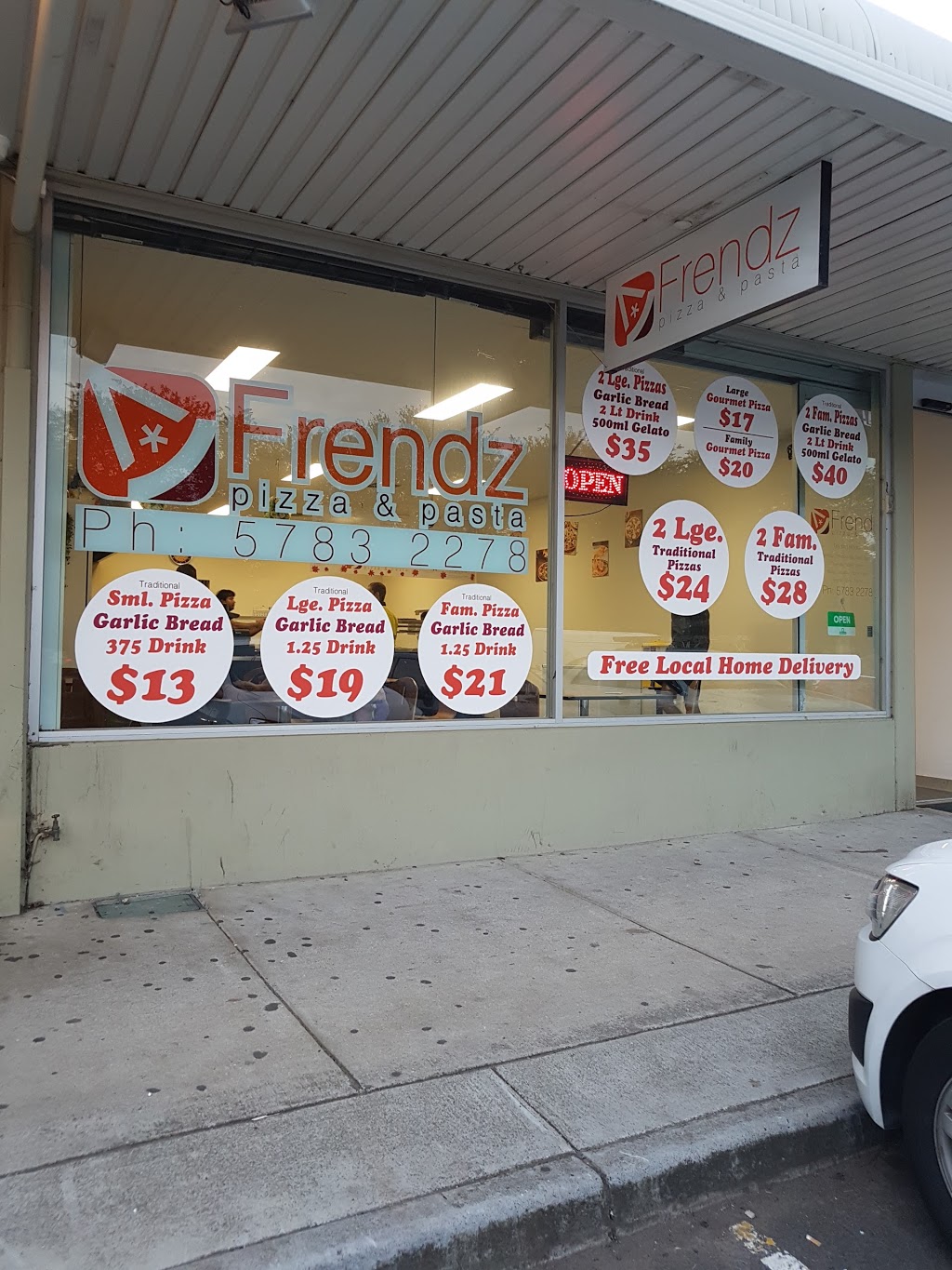 The Frendz Pizza and Pasta | meal delivery | 49 High St, Wallan VIC 3756, Australia | 0357832278 OR +61 3 5783 2278