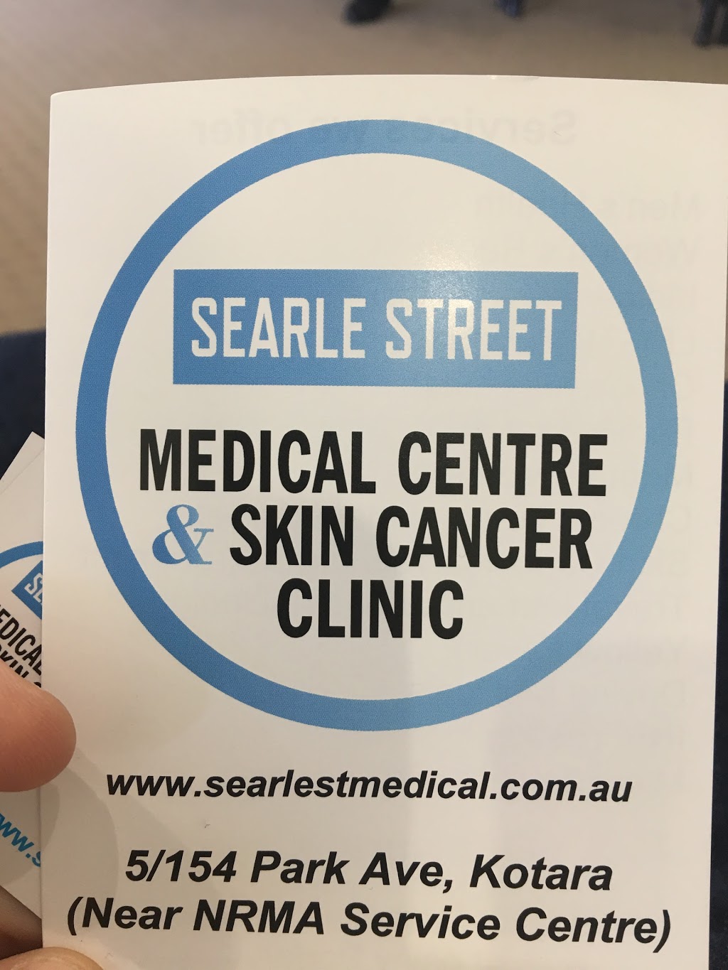 Searle Street Medical Centre | hospital | 5/154 Park Ave, Kotara NSW 2289, Australia | 0249433066 OR +61 2 4943 3066
