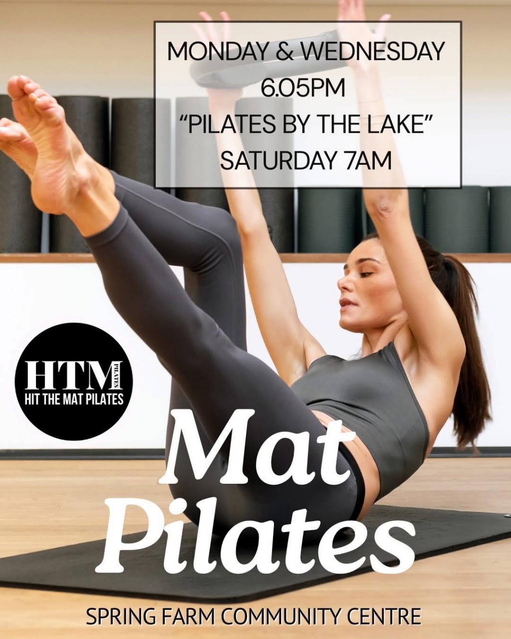 Hit the Mat Pilates | 275 Richardson Rd, Spring Farm NSW 2570, Australia | Phone: 0426 466 706