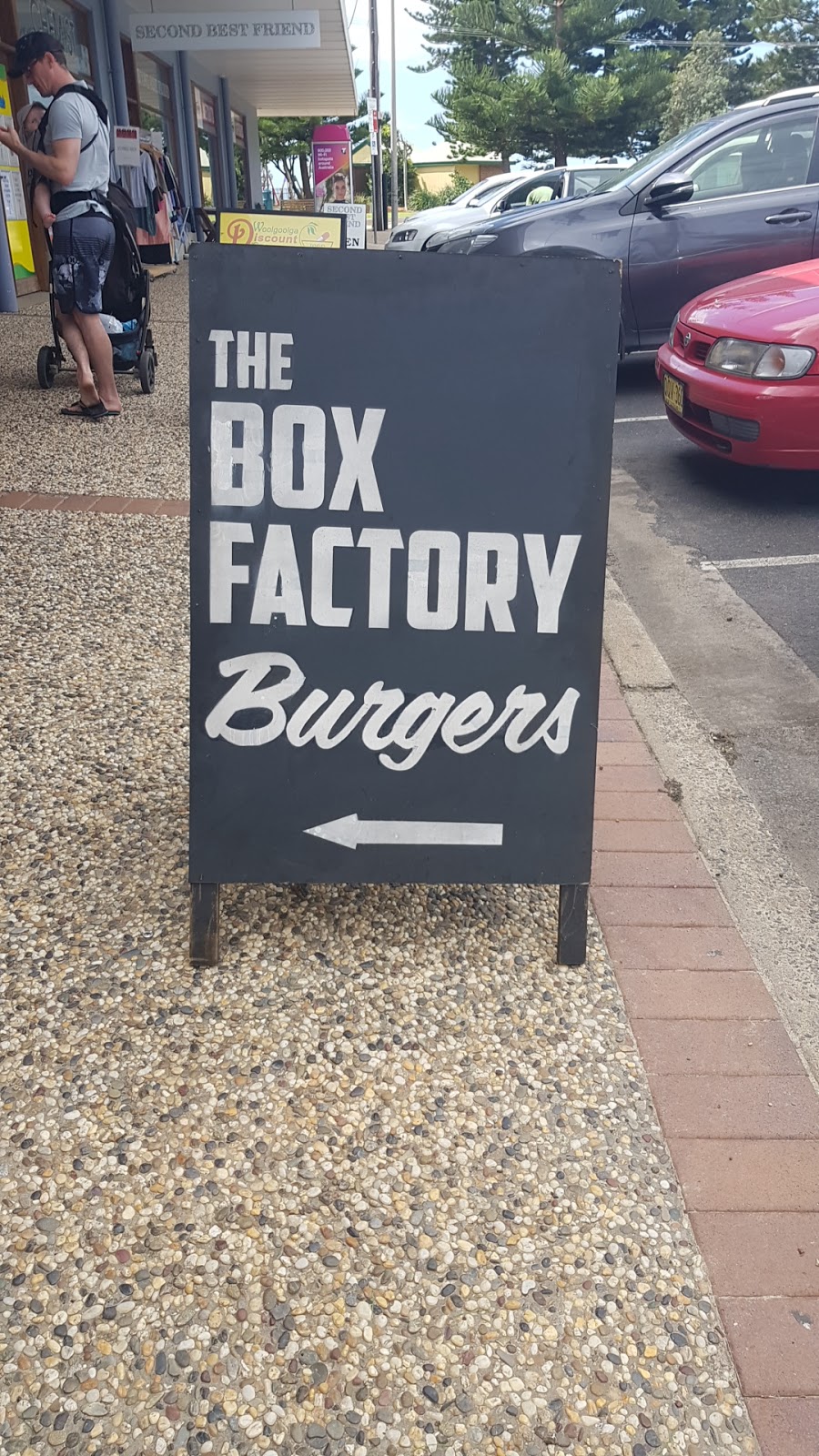 The Box Factory Burgers | restaurant | 7/82 Beach St, Woolgoolga NSW 2456, Australia | 0266547741 OR +61 2 6654 7741