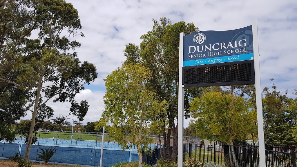 Duncraig Senior High School | school | 22 Sullivan Rd, Duncraig WA 6023, Australia | 0862415000 OR +61 8 6241 5000