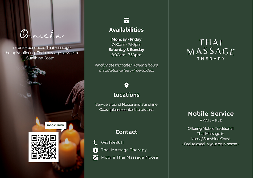 Mobile Thai Massage Noosa |  | Burnett Pl, Tewantin QLD 4565, Australia | 0451848611 OR +61 451 848 611