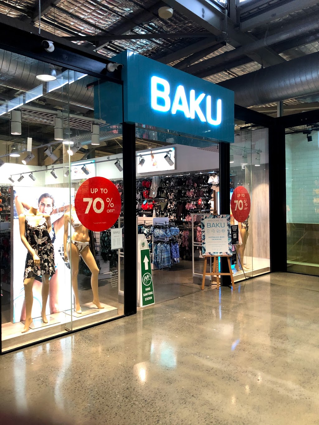 Baku Swimwear | Shop G011, the circuit, Brisbane DFO, Brisbane City QLD 4008, Australia | Phone: (07) 3115 2750