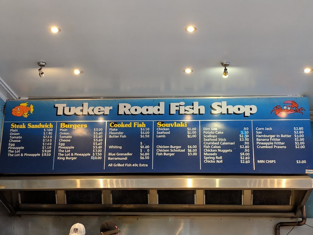 TUCKER ROAD FISH AND CHIPS | restaurant | 75 Tucker Rd, Bentleigh VIC 3204, Australia | 0395578620 OR +61 3 9557 8620